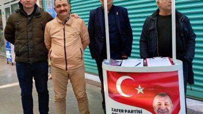 Zafer Partisi Bandırma İlçe Başkanlığı, Ümit Özdağ’ın tutuklanmasına tepki olarak
