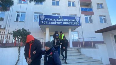 Ayvalık ‘ta, İlçe Emniyet Müdürlüğü Narkotik Suçlarla Mücadele Büro Amirliği
