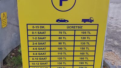 Balıkesir Büyükşehir Belediyesi iştiraklerinden BALPARK’a, 2025 yılı otopark ücretlerine zam
