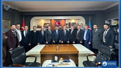 Bandırma Ticaret Odası Yönetim Kurulu Başkanı Bahadır Çolak, Azerbaycan’da Bandırma