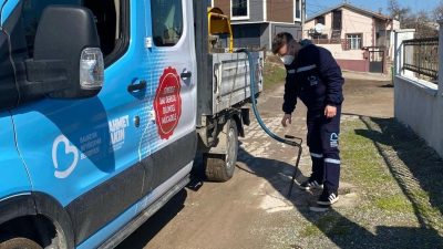 Susurluk’ta kış ayları için haşereyle mücadele çalışmalarına başlandı. İlçede, haşere
