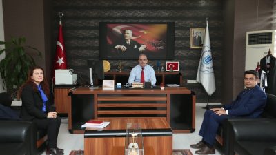 Balıkesir İl Göç İdaresi yetkilileri, Bandırma Onyedi Eylül Üniversitesi Rektörü