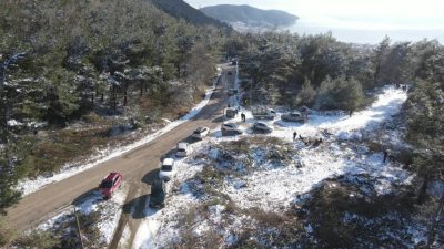Bandırma ve Erdek bölgelerinde hafta sonu etkili olan kar yağışı,