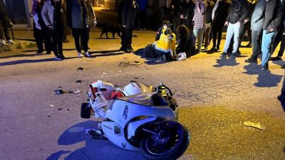 Gönen’de meydana gelen trafik kazasında motosiklet sürücüsü yaralandı. Edinilen bilgiye