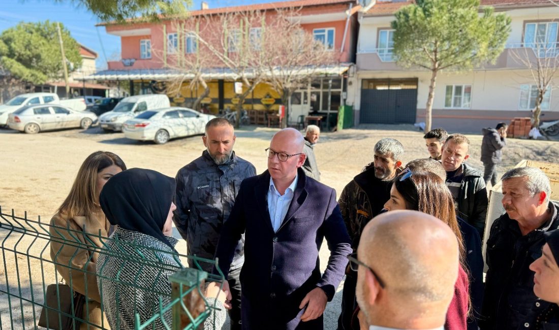 CHP Balıkesir Milletvekili Serkan Sarı, Balıkesir’in Kepsut ilçesine bağlı Mahmudiye