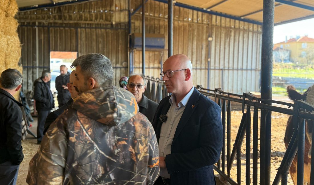 CHP Balıkesir Milletvekili Serkan Sarı, Balıkesir Kepsut ilçesi kırsal mahallesi