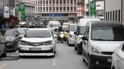 Balıkesir’de ocak ayında trafiğe kayıtlı araç sayısı 644 bin 251’e