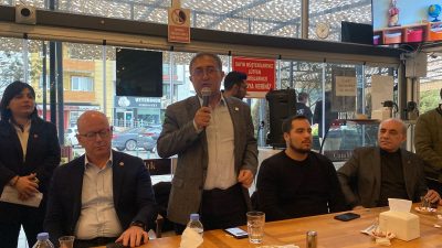 CHP Bandırma İlçe Gençlik Kolları’nın düzenlediği toplantıda, Türkiye’nin içinde bulunduğu