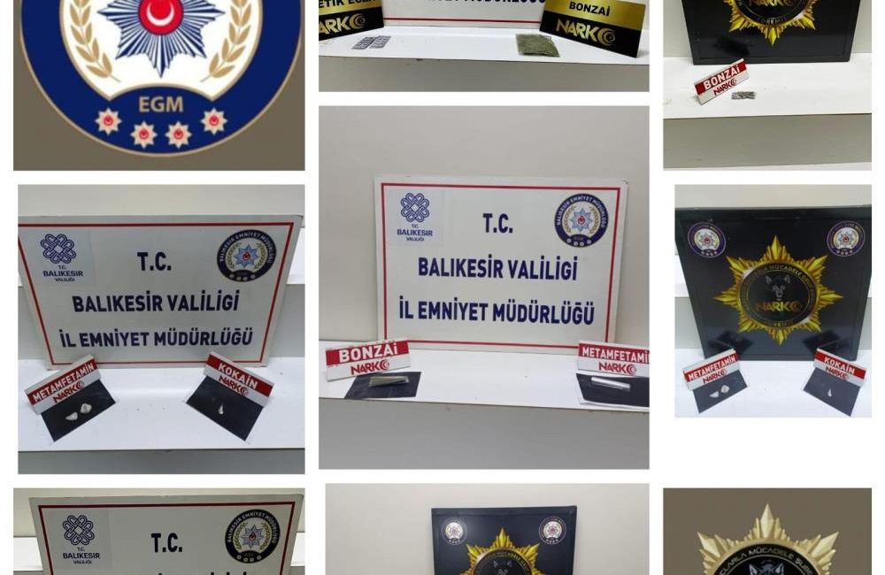 Balıkesir’de polisten 4 şüpheliye uyuşturucu operasyonu Edremit’te Narkotik polisi ‘Uyuşturucu Madde Ticareti’ kapsamında yapılan operasyon neticesinde