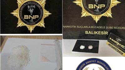 Balıkesir’de gerçekleştirilen uyuşturucu operasyonlarında 4 şüpheli gözaltına alındı. İl Emniyet