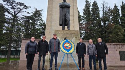 Türk Hava Kurumu’nun (THK) 100’üncü yılı dolayısıyla Balıkesir’de tören düzenlendi.