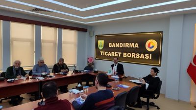 Bandırma Ticaret Borsası’nda beyaz yakanın işletme verimliliğine katkıları ele alındı.