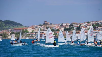Ayvalık’ta, geçen yıl gerçekleştirilen Yelken Federasyonu’nun düzenlediği TYF Yelken Ligi