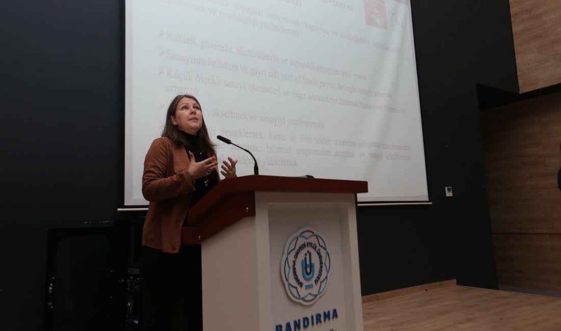 BANÜ’de sürdürülebilir kalkınma hedefleri anlatıldı Bandırma Onyedi Eylül Üniversitesi, öğrenci topluluklarına yönelik olarak sürdürülebilir kalkınma