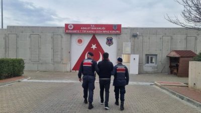  Balıkesir’de 18 yıl kesinleşmiş hapis cezası bulunan şahıs jandarma ekiplerince