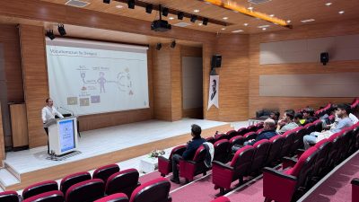 Bandırma Onyedi Eylül Üniversitesi’nde gerçekleştirilen konferansta, suyun döngüsü ve küresel
