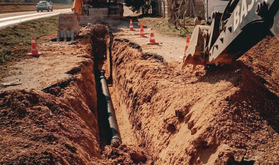 BASKİ, Bandırma Ayyıldız Mahallesi’nde başlattığı kanalizasyon şebeke hattı yapım çalışmalarını