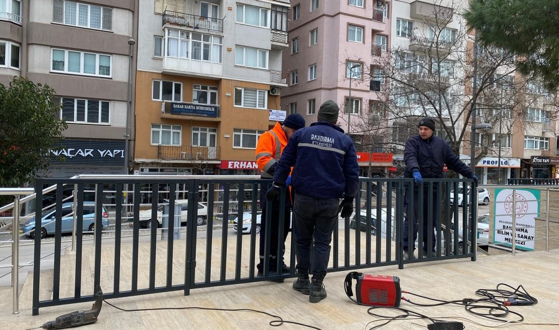 Bandırma Belediyesi, BİLSEM Bandırma Bilim ve Sanat Merkezi öğrencilerinin güvenliğini