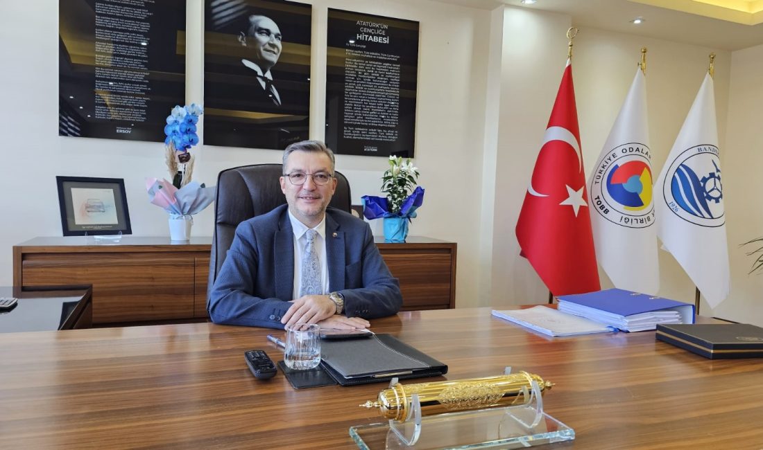 Bahadır Çolak: “Çanakkale Zaferi, bir milletin yeniden doğuşunun sembolüdür” Bandırma Ticaret Odası Yönetim Kurulu Başkanı Bahadır Çolak, Çanakkale Zaferi’nin