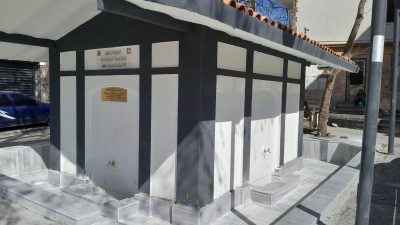 1798 yılında inşa edilen tarihi Çınarlı Çeşmesi, restorasyon tamamlanarak estetik