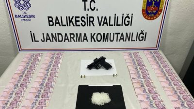 Balıkesir İl Jandarma Komutanlığı ekipleri tarafından, uyuşturucu madde imal ve