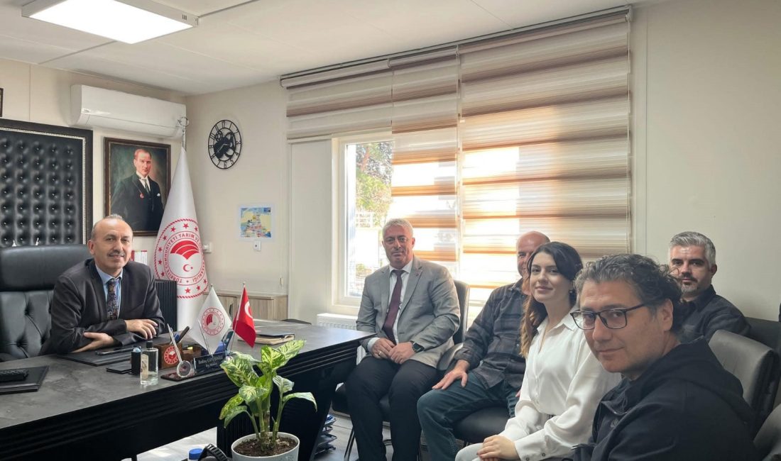 Marmara Adası’nda tarım ve su ürünlerine yakın takip Balıkesir İl Tarım ve Orman Müdürü Dr. Hüseyin Düzgün, Marmara