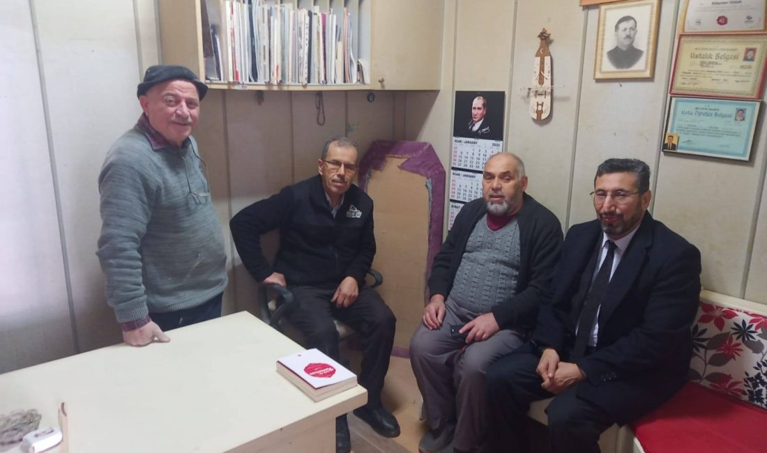 Bandırma Müftüsü Dr. Abdulhamid Pehlivan, Ramazan ayı dolayısıyla sanayi esnafını