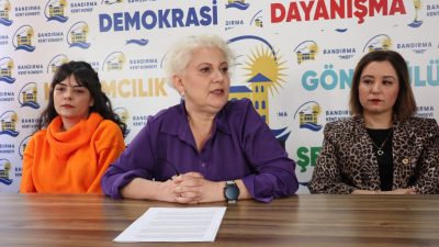 Bandırma Kent Konseyi Kadın Meclisi Başkanı Nur Hancıoğlu, 8 Mart