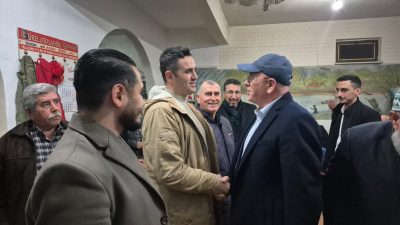AK Parti Balıkesir Milletvekili İsmail Ok, Ramazan ayı ziyaretleri kapsamında