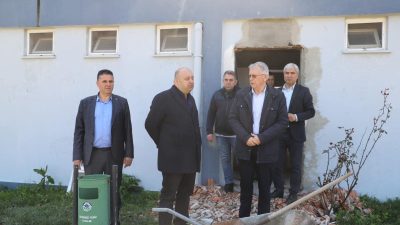 Gönen Belediye Başkanı İbrahim Palaz, Ekşidere Dağ Ilıcası Tesisleri’nde yürütülen