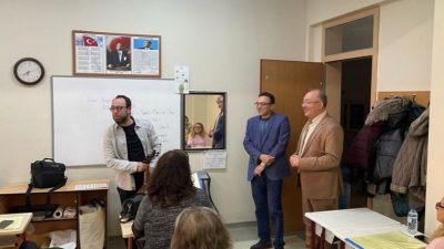 Bandırma İlçe Milli Eğitim Müdürü Mutlu Aslan, Halk Eğitimi Merkezi’nde