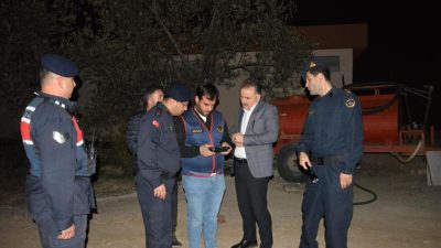 Edremit Kaymakamı Ahmet Odabaş, düzensiz göç ve göçmen kaçakçılığıyla mücadele