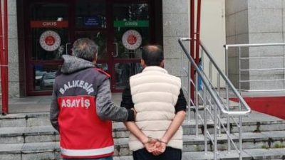 Balıkesir’de bir eve girerek çok sayıda altın ziynet eşyası çalan