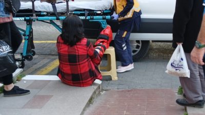 Yaya kaldırımlarında sonradan yapılan eğimli rampalar tehlikeli oluyor. İsmet İnönü