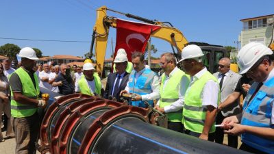 Ayvalık’ta içme suyu kayıplarının önüne geçilmesi amacıyla şebeke rehabilitasyon projesi