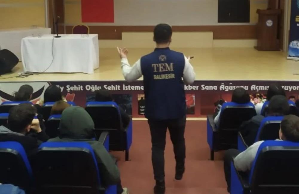  Balıkesir İl Emniyet Müdürlüğü Terörle Mücadele (TEM) Şube Müdürlüğü Bilgilendirme