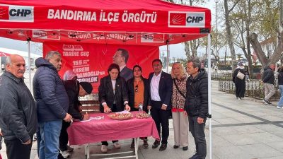 CHP Bandırma İlçe Örgütü, Ekrem İmamoğlu’nun serbest bırakılması ve erken