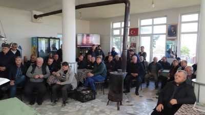 Gönen Belediye Başkanı İbrahim Palaz, Gündoğan Mahallesi’nde vatandaşlarla buluşarak istek