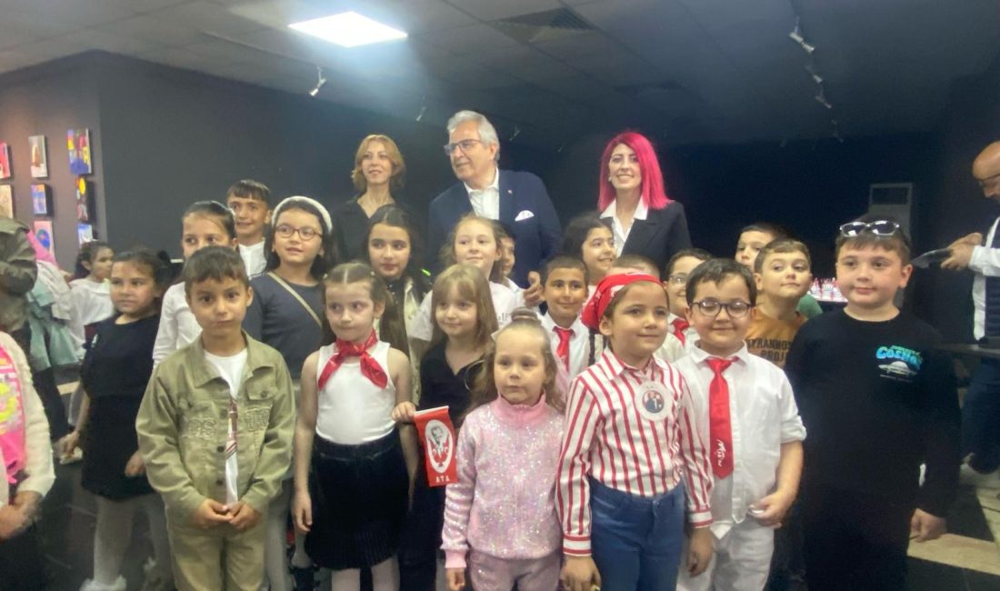 Bandırma’da 23 Nisan Ulusal Egemenlik ve Çocuk Bayramı kapsamında yapılan