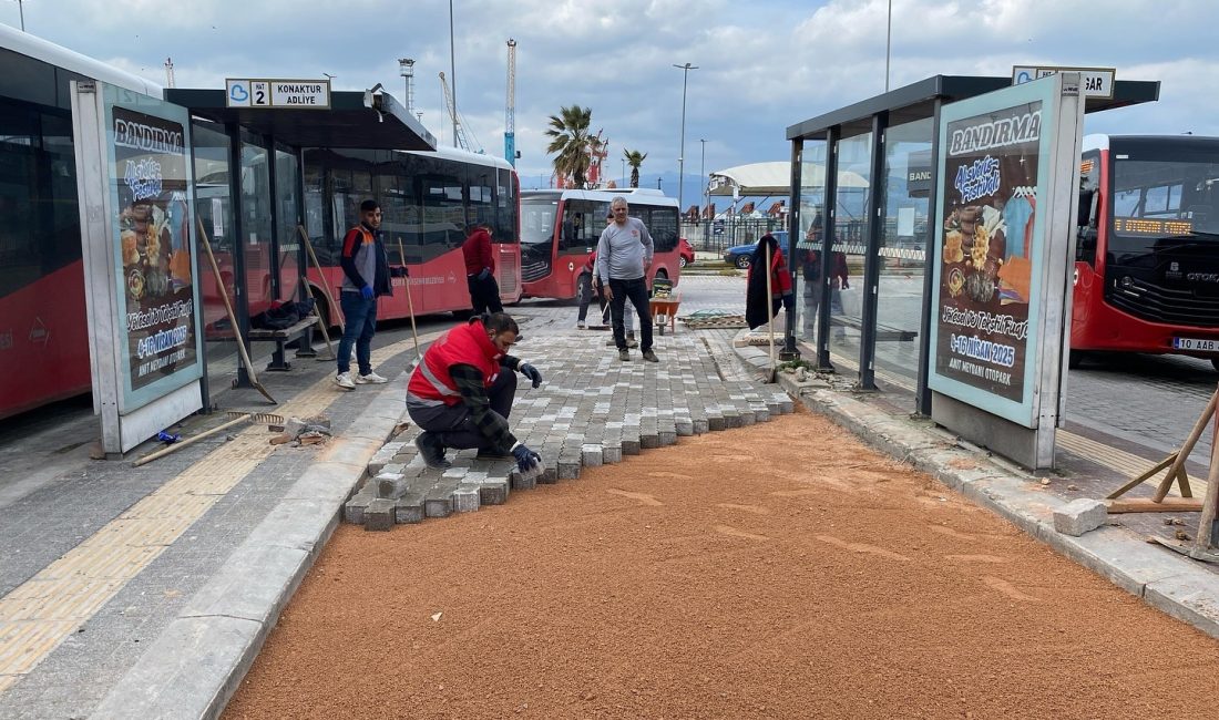 Bandırma Belediyesi tarafından ilçede altyapı iyileştirme çalışmaları kapsamında İhsaniye, Ömerli,