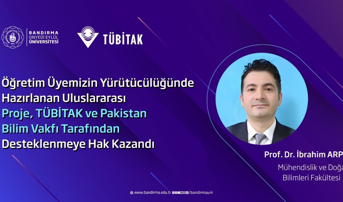 BANÜ akademisyenlerinden Prof. Dr. İbrahim Arpacı’nın liderliğinde yürütülecek yapay zekâ