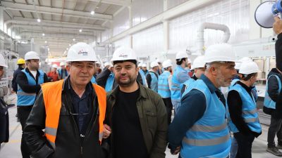 Bandırma ve Güney Marmara bölgesinde faaliyet gösteren mermer sektörü temsilcileri,