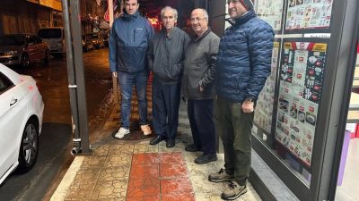 Susurluk’ta drenaj çalışmalarıyla altyapı sorunlarının çözüldüğü bölgede herhangi bir olumsuzluk