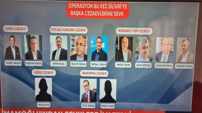 İstanbul Büyükşehir Belediyesi’ne yönelik operasyon kapsamında tutuklanan 13 kişiden 2
