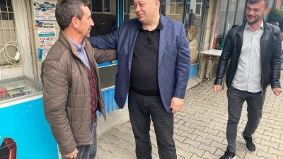Ramazan Bayramı kapsamında Gönenliler ile bir araya gelen Belediye Başkanı