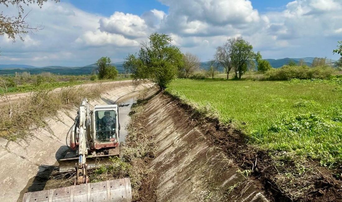 Bandırma’da BASKİ’den tarıma hayat veren müdahale Bandırma Yeniziraatli Göleti çevresindeki sulama tesislerinde, BASKİ ekipleri tarafından yürütülen