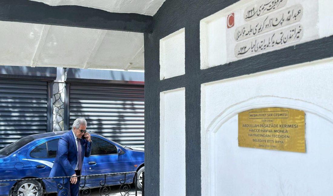 Mirza: “Bu değerli mirası gelecek nesillere aktarmaya devam edeceğiz” Bandırma’da 1798 yılında inşa edilen tarihi Çınarlı (Meşrutiyet) Çeşmesi, Bandırma