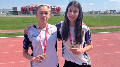 Bandırma’da eğitim gören genç sporcular, atletizm, modern pentatlon ve bilek