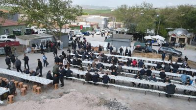 Kutlu Doğum Haftası kapsamında düzenlenen geleneksel köy hayrı, Doğanpınar Mahallesi’nde