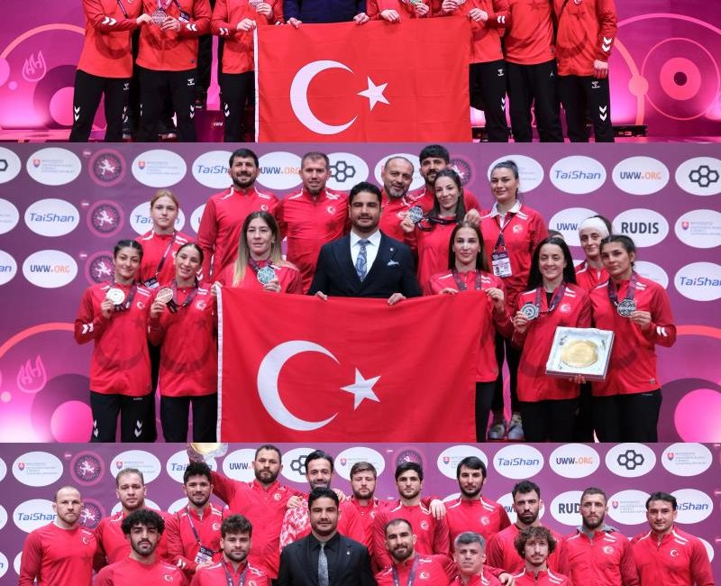 Milli güreşçiler, Avrupa Şampiyonası’nı 14 madalya ile tamamlayarak önemli bir